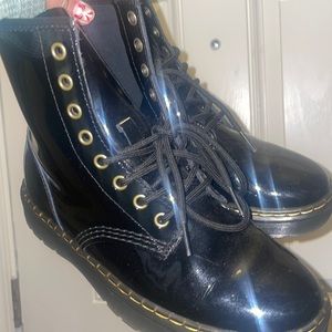 Shiny Dr. Marten’s boots